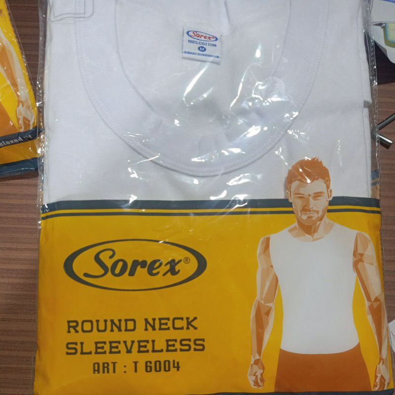 Sorex singlet laki dewasa t-shirt T6001/T6002/T6003/T6004/6005