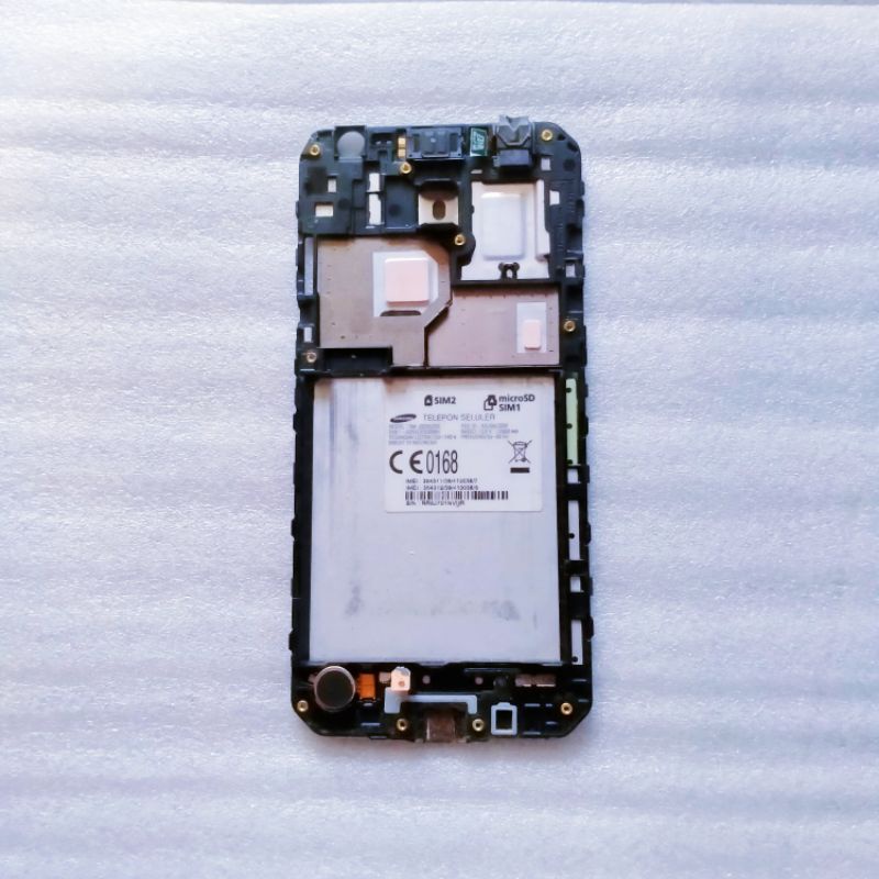 Frame / Tatakan Lcd + fleksibel home/ back + fleksibel jack audio + speaker earpice + fleksibel geta