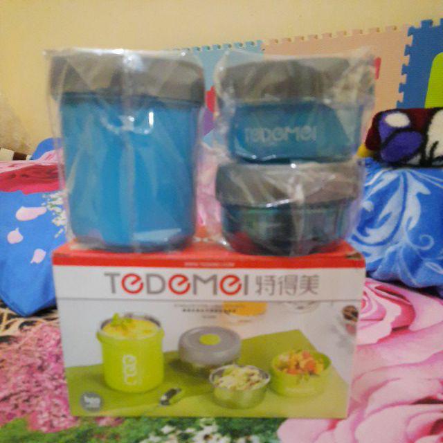Tedemei Lunch Box Set 3in1 - Food Jar Tedemei 6948