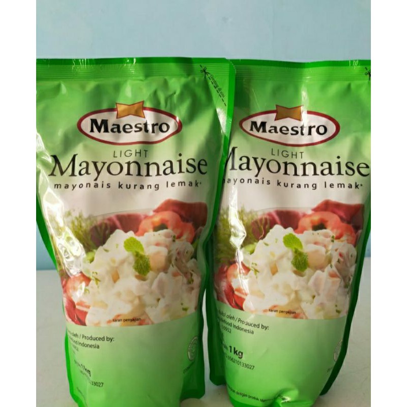 

Maestro Mayonnaise 1kg Termurah / Maestro Mayones