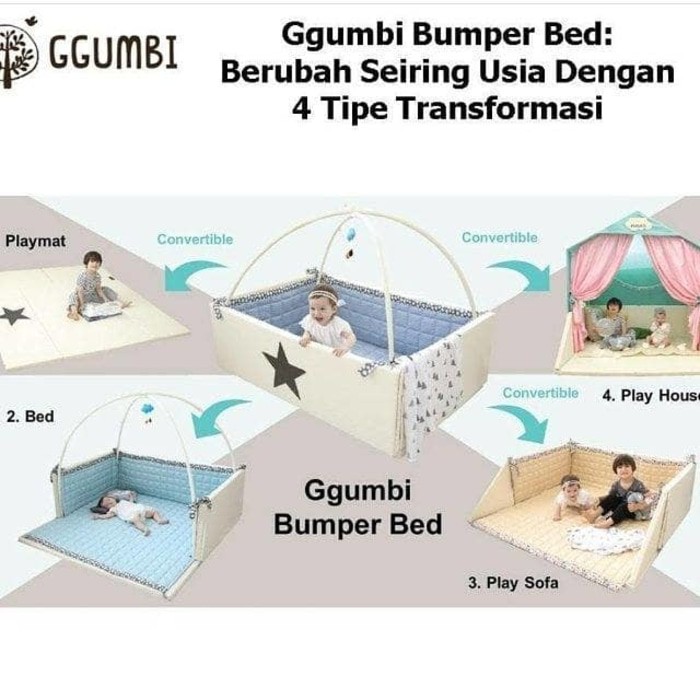 Ggumbi - Bumper Bed LUCKY STAR