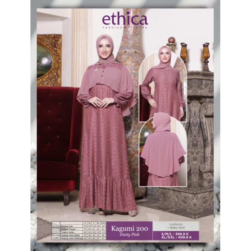 GAMIS PESTA KAGUMI 200 ANGGUN DESAIN ETHICA