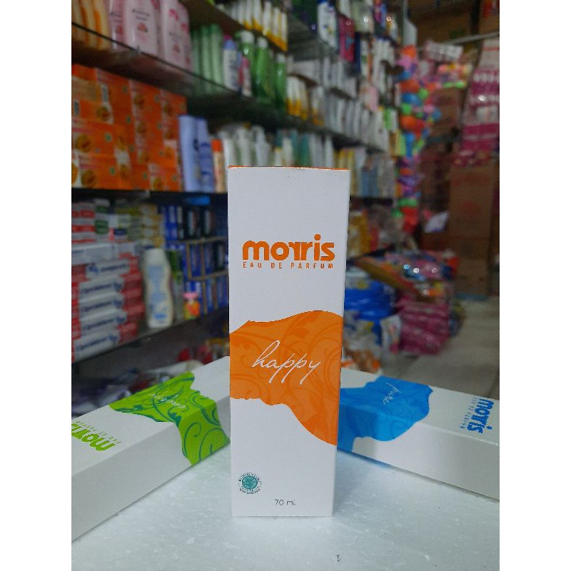 Morris parfum 70 ml parfume moris wanita cewek passion secret happy pure beautuful segar tahan lama