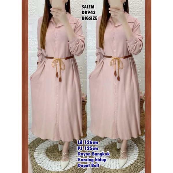 LONG TUNIK IMPORT, DRESS KOREA, DRESS MUSLIM RAYON VISCOSE