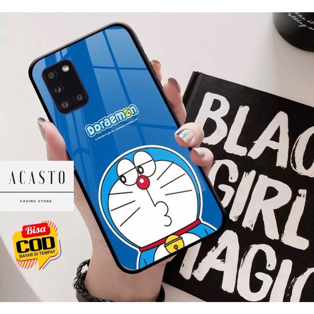 ACASTO Case Samsung A31/ A51/ A71 motif fashion art theme anime japan d0ra3mon unik keren lucu custo