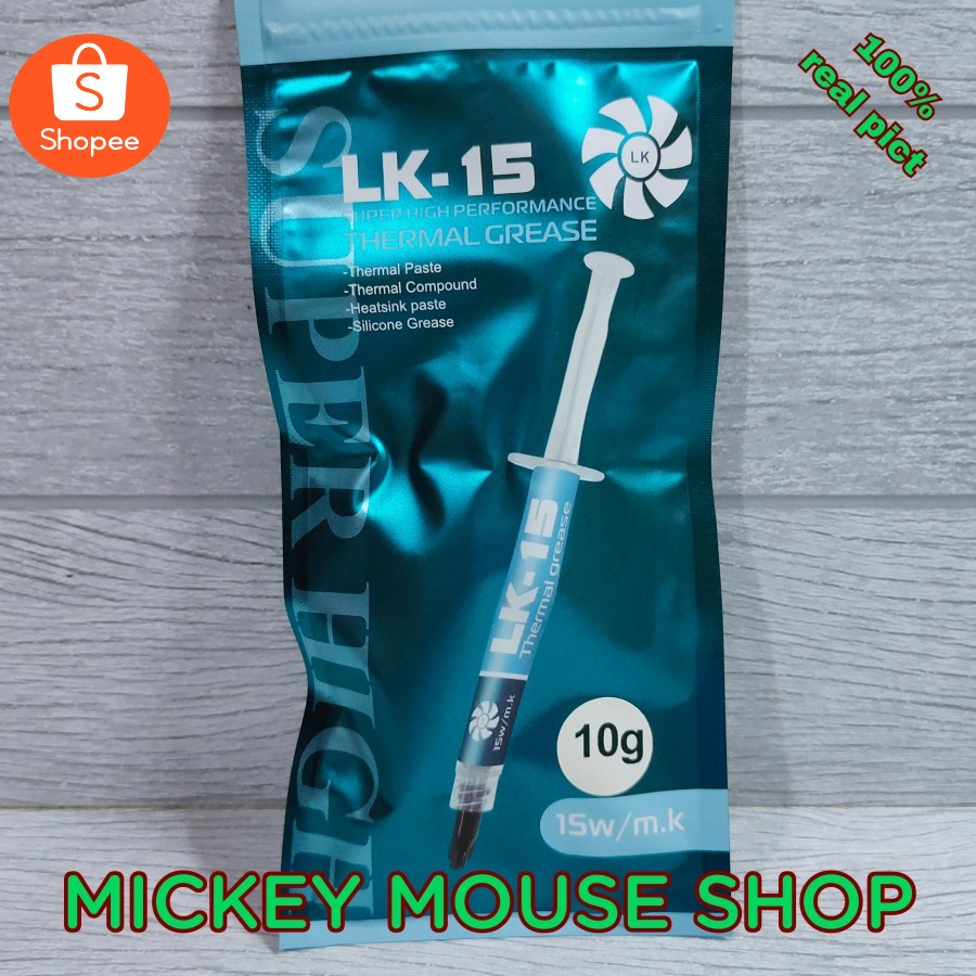 Jual THERMAL PASTE SUPER HIGH QUALITY PERFORMANCE LK-15 15W/m.K ...