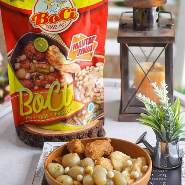 

Boci/baso aci/baso instan/cemilan pedas/cemilan instan/makanan instan/boci