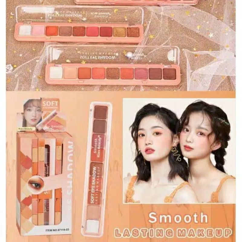 EYESHADOW KISS BEAUTY SMOOTH SOFT