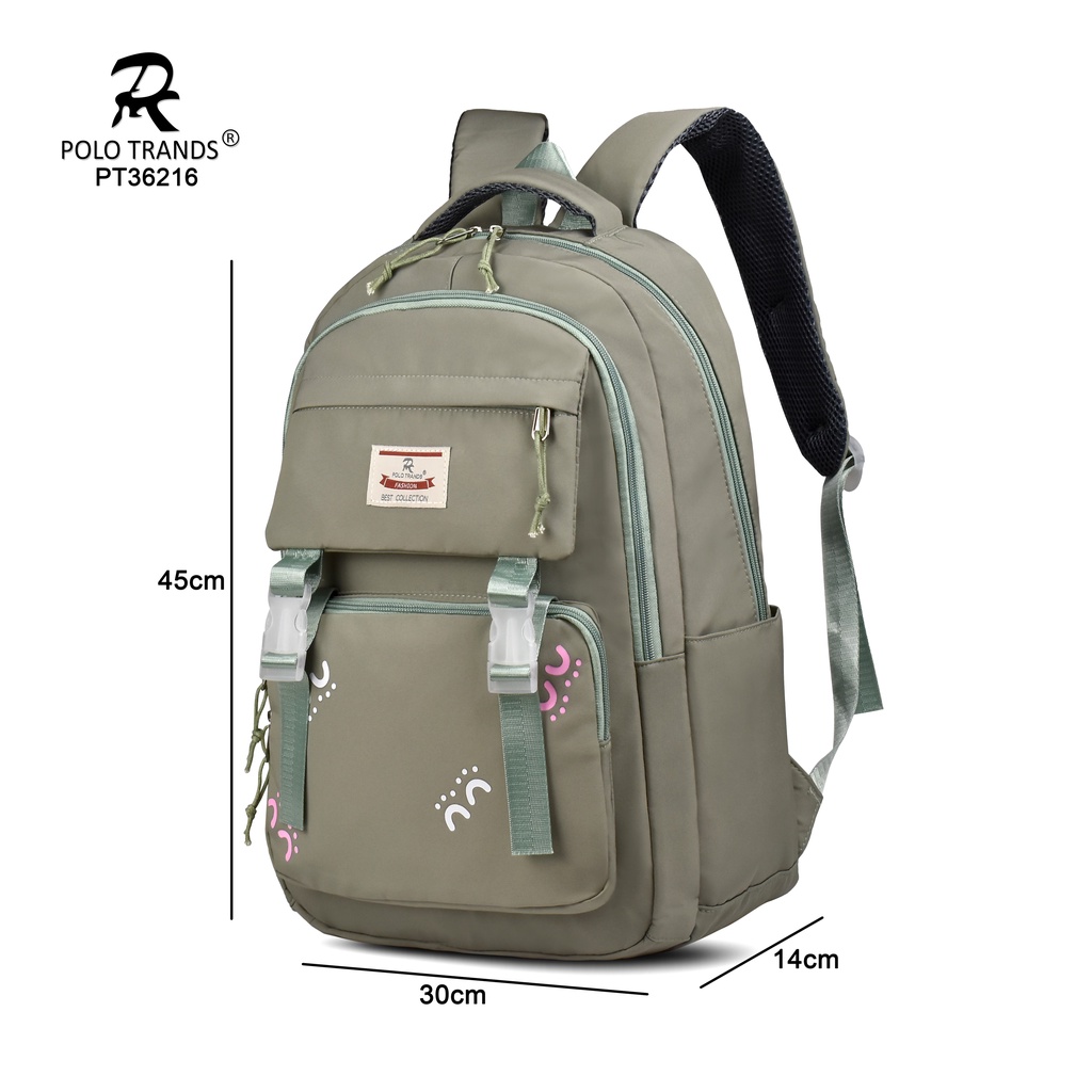 Polo Trands Tas Sekolah & Travelling Anak Gratis Jas Hujan / RainCoat PT 36216-3