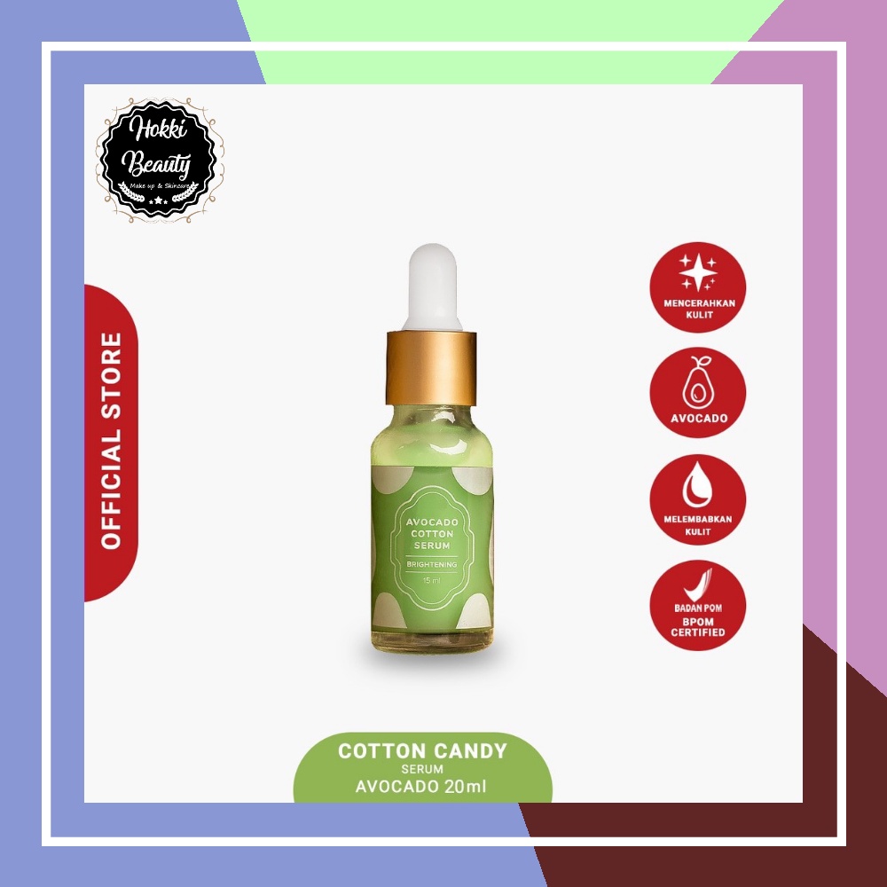 Cotton Candy - Avocado Cotton Serum - Brightening 20ml