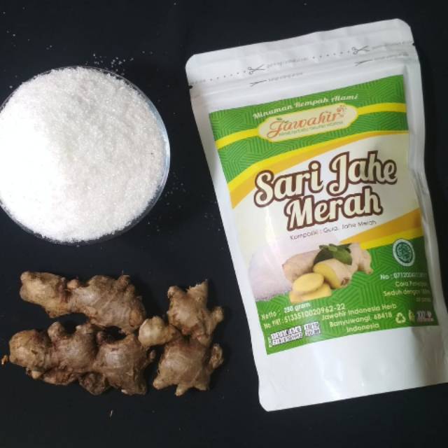 

Jawahir Sari Jahe Merah 250gram