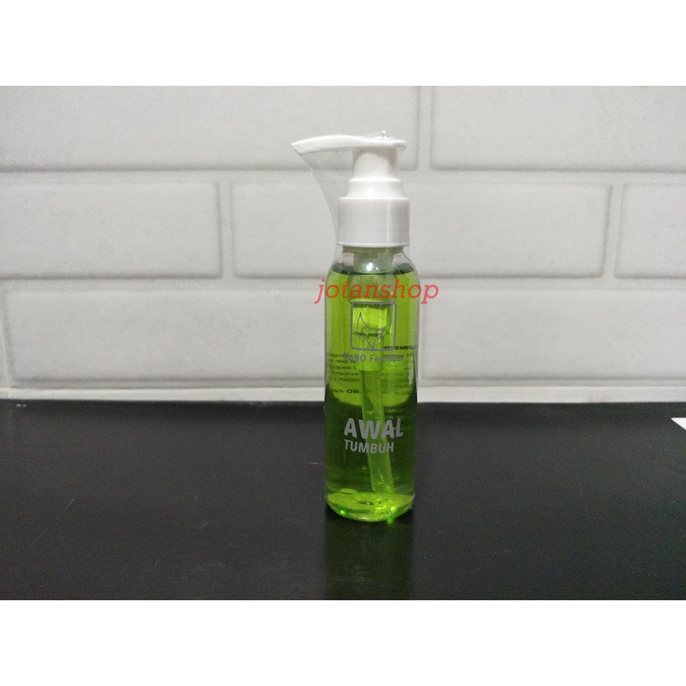 AWAL TUMBUH 100 ML Pupuk Cair NANO FERTILIZER Aquarium Aquascape