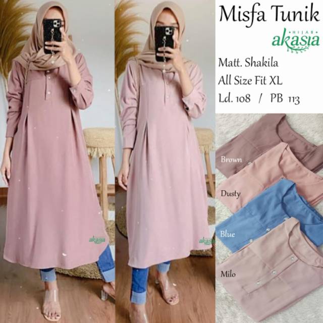 Misfa tunik by akasia best seller