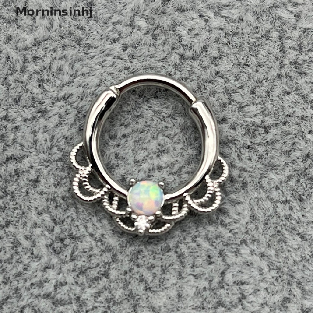 Cincin Tindik Bahan Titanium Steel Untuk Telinga Dan Hidung