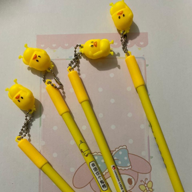 

Pulpen Gel Pena karakter chicken