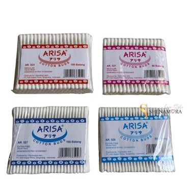 Arisa Cotton Buds Pack 50 Batang | Regular Ukuran Besar AR 521