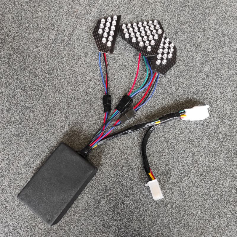 Lampu+modul running led custom 10 mode vario 125/150 Led Old 2015-2017
