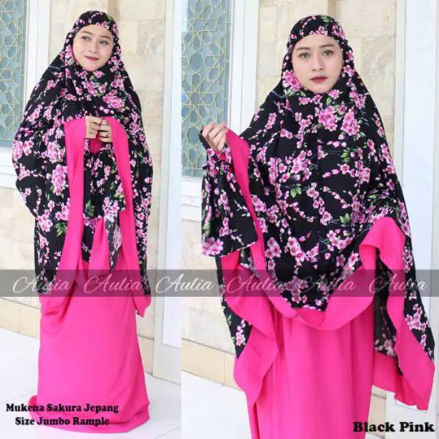 MUKENA JUMBO SAKURA JEPANG BALI