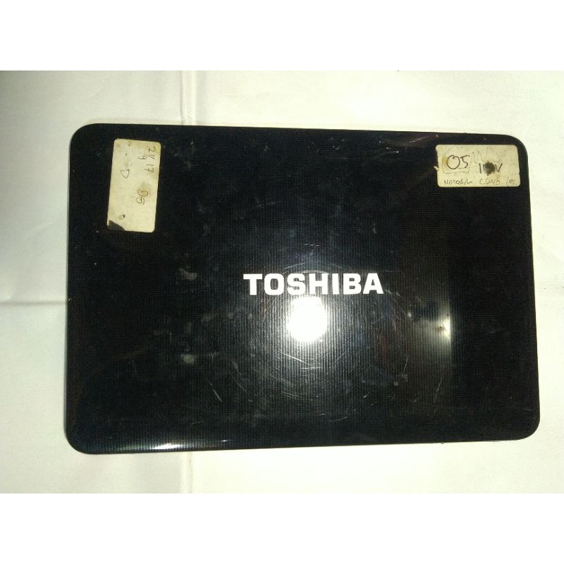 Casing case cover frame bagian layar lcd LED back atas belakang - Toshiba Satellite C800 C800D C840 