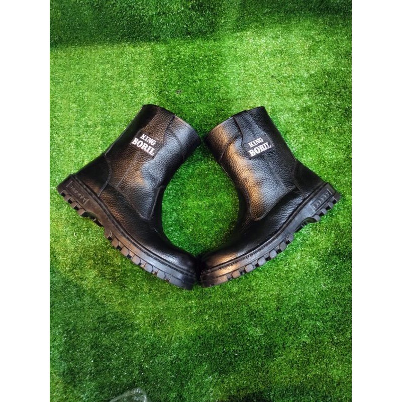 sepatu safety kulit, sepatu proyek kulit sepatu safety ujung besi,sepatu ujung besi kulit asli