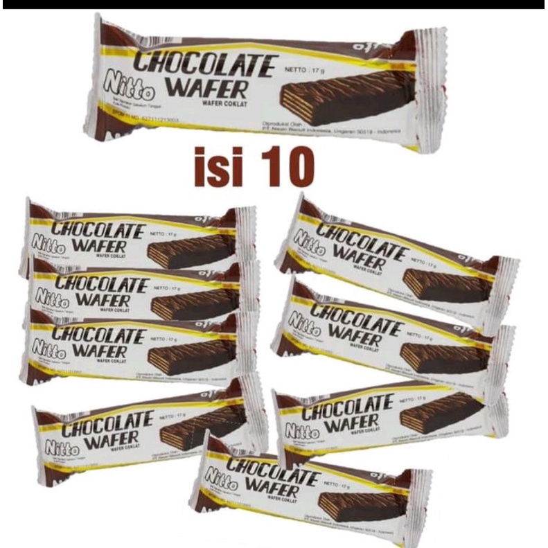 

wafer coklat nitto