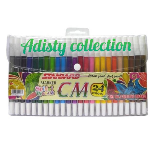 

Spidol Warna Standard 24 Warna