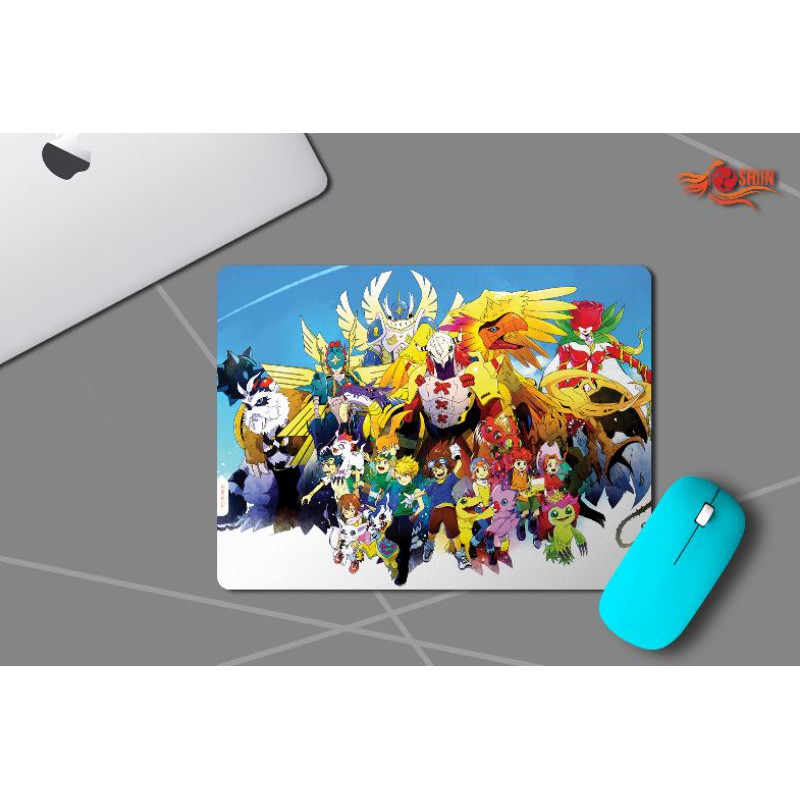 

MOUSEPAD 23X31 CM TEMA ANIME DIGIMON PERFECT ECOLUTION TIPE 01