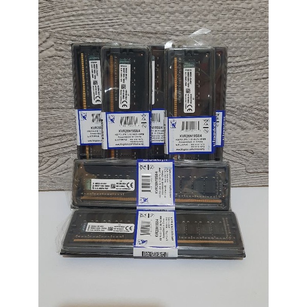 Memory Ram Longdim Ddr4 4Gb Kingston Pc 2666