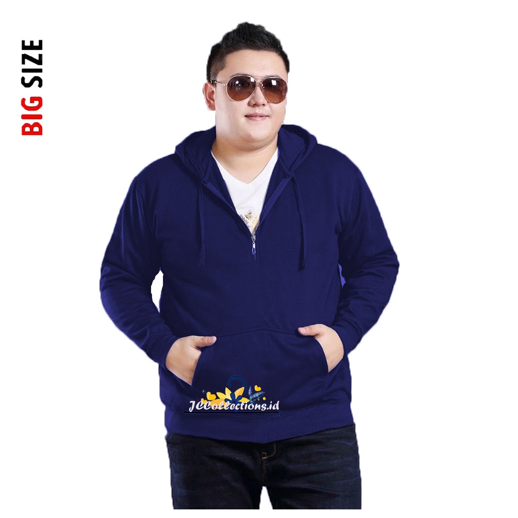 Sweater Pria Jumbo Polos Jumper Pria Big Size 3XL Model Kalong Ala Korea Muztang - JCCollections