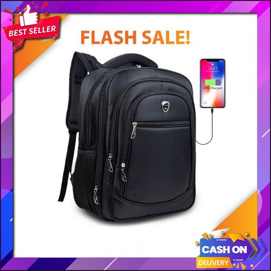 New Arrival - Tas Ransel Laptop Iac Backpack Up To 14 Inch - Tas Punggung Pria Tas Bahu Wanita Daypa