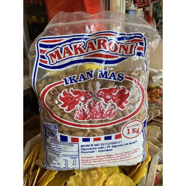 

kerupuk makaroni IKAN MAS