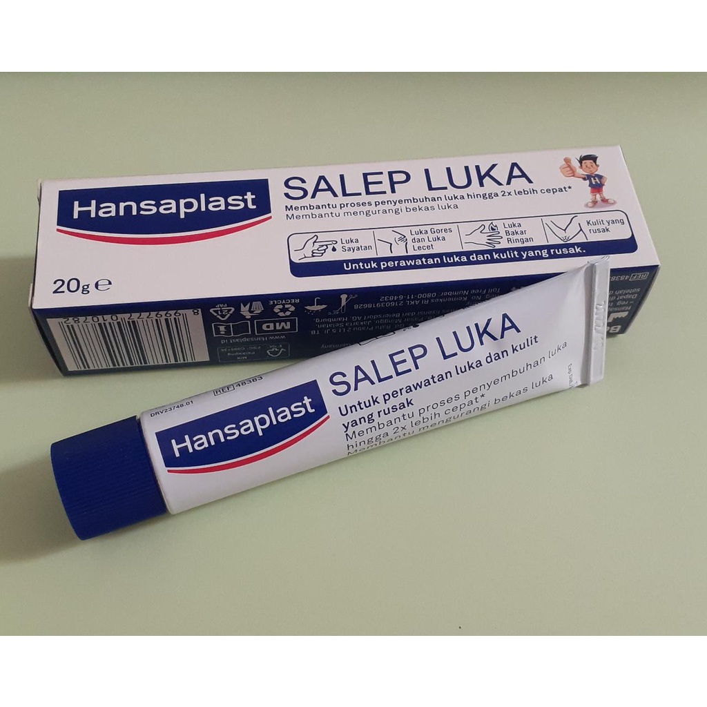 HANSAPLAST Salep Luka 20 / 3.5 gr - WOUND CARE OINMENT - Salep Penutup Luka &amp; Perawatan Luka Pada Kulit ens