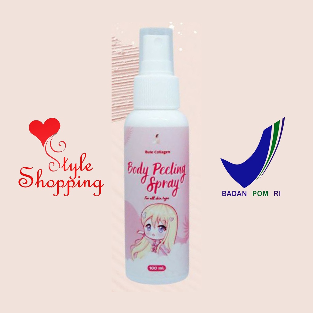 BULE COLLAGEN Peeling Spray [BPOM]