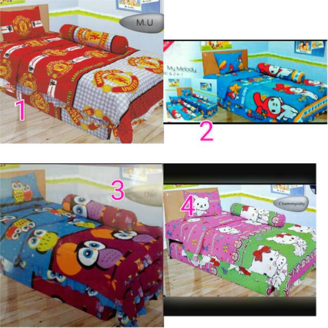 BED COVER SET SEPRAI LADYROSE SINGLE 120X200