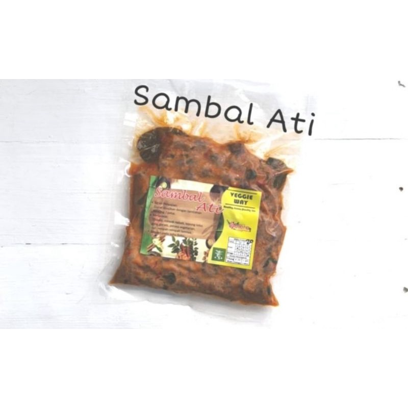 

Sambal ati vegetarian