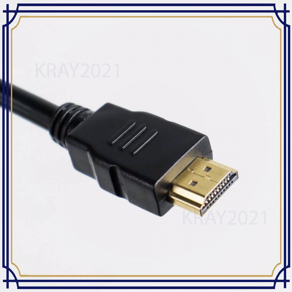 High Speed HDMI to HDMI Cable OD7.3mm Gold Plated 4K - 3m