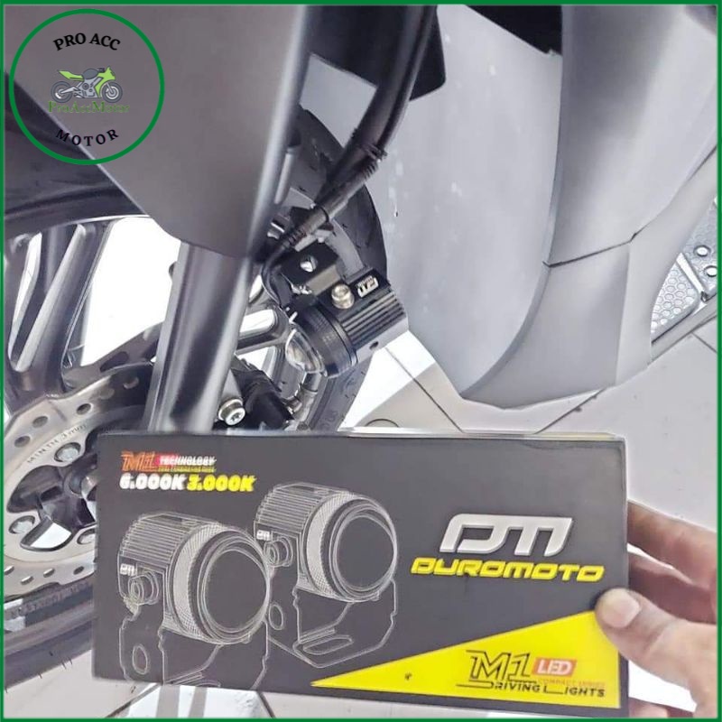 Lampu Tembak D2 Laser DuroMoto M1 New Nmax New PCX Vario 160 ADV PCX Nmax Xmax SUPER PREMIUM