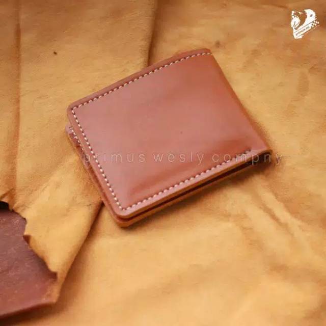 Dompet kulit pria pendek ASLI FULL GRAIN kulit sapi ORI 