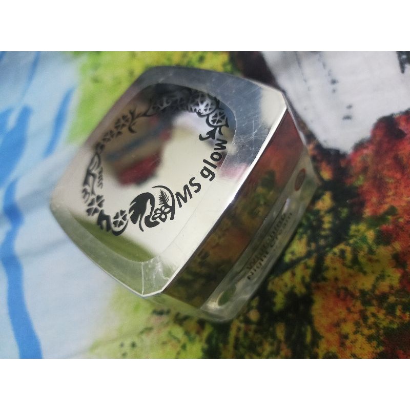Ms.Glow night cream whitening series. new segel (ORI)