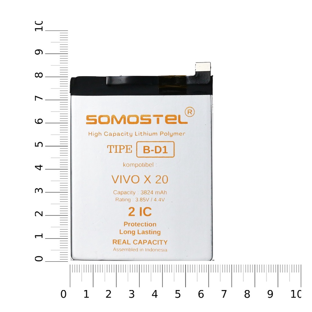 Somostel - B-D1 Vivo X20 Batre Batrai Baterai