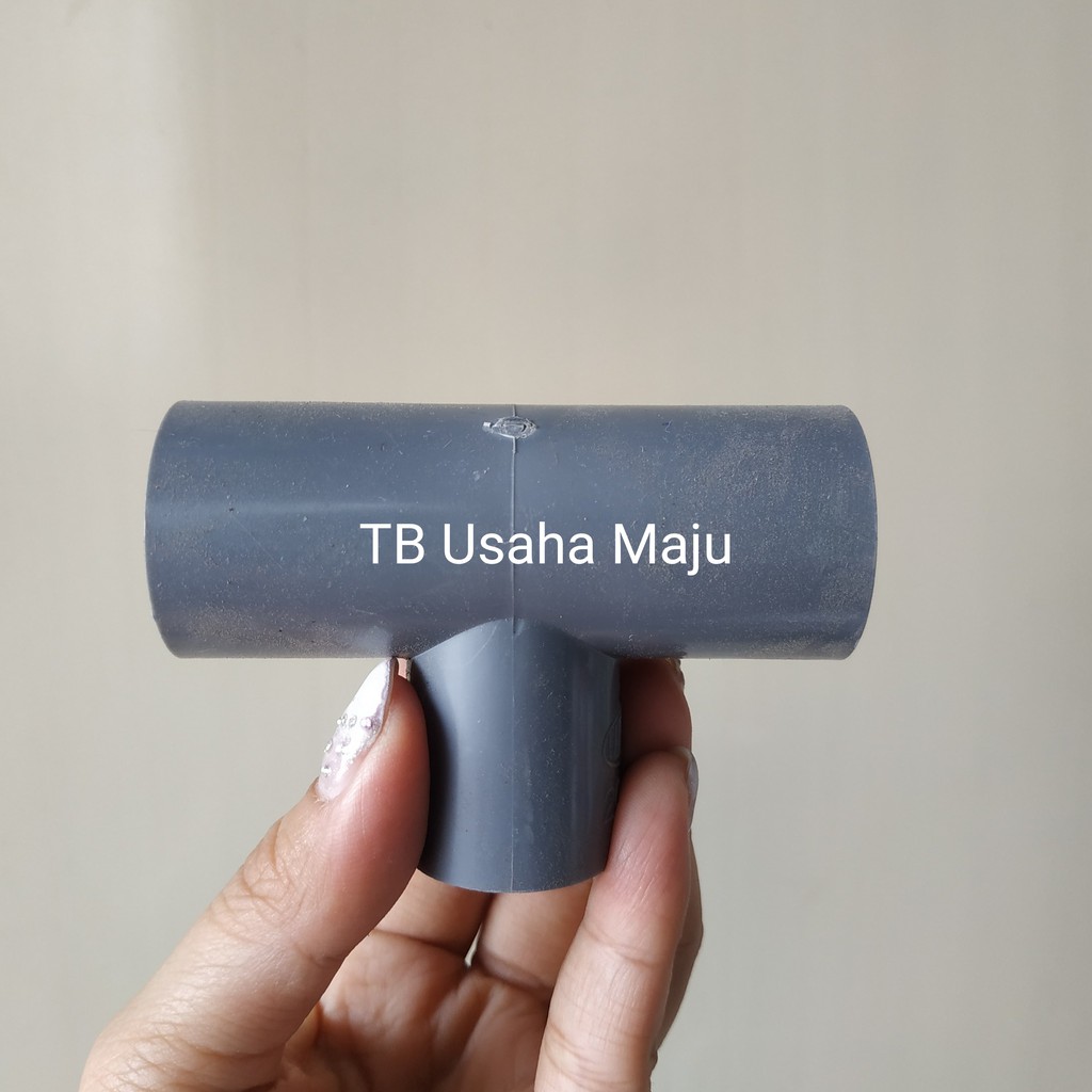 Fitting Pipa PVC Tee 3/4" x 1/2" Rucika R.Tee