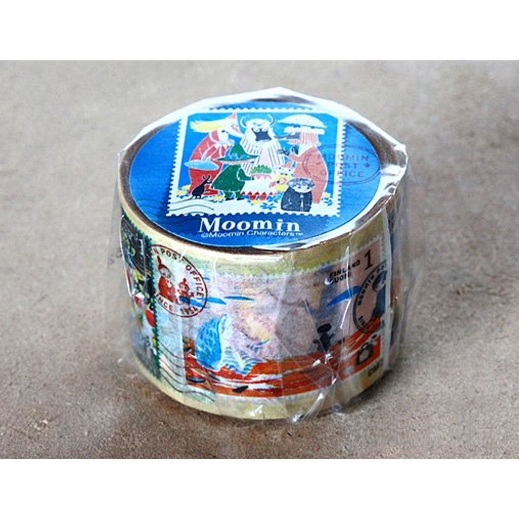 

Moomin Masking Tape Postage Stamps Series - Rusty Knit