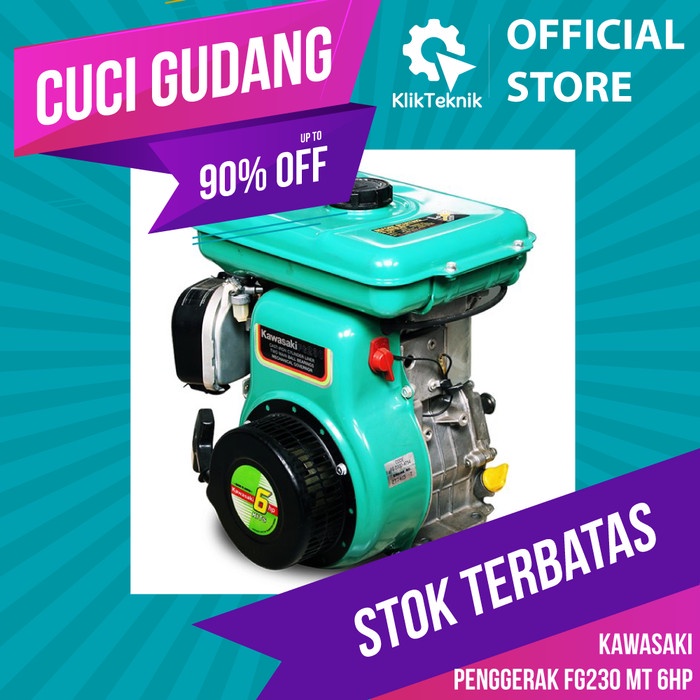 Mesin Penggerak Kawasaki FG230 MT 6 HP Engine