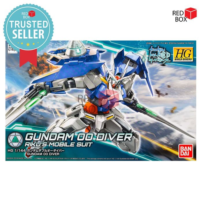 Hg gundam 00 diver Mainan model kit anak murah mainan anak murah