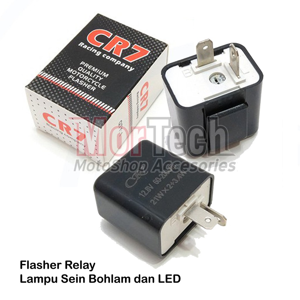 Flasher Sen Lampu LED Relay Flaser Sein Sign LED T10 Setting Kedip Cepat Lambat Nmax Vario Aerox Mio