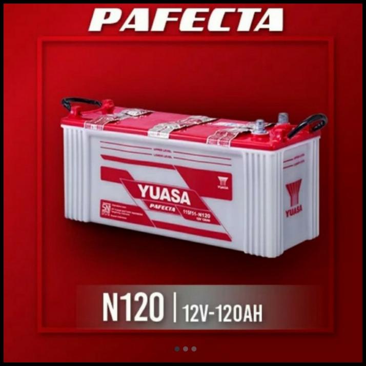 Aki /Accu / baterai N120 / 115F51 YUASA 12volt 120 Amper Aki basah