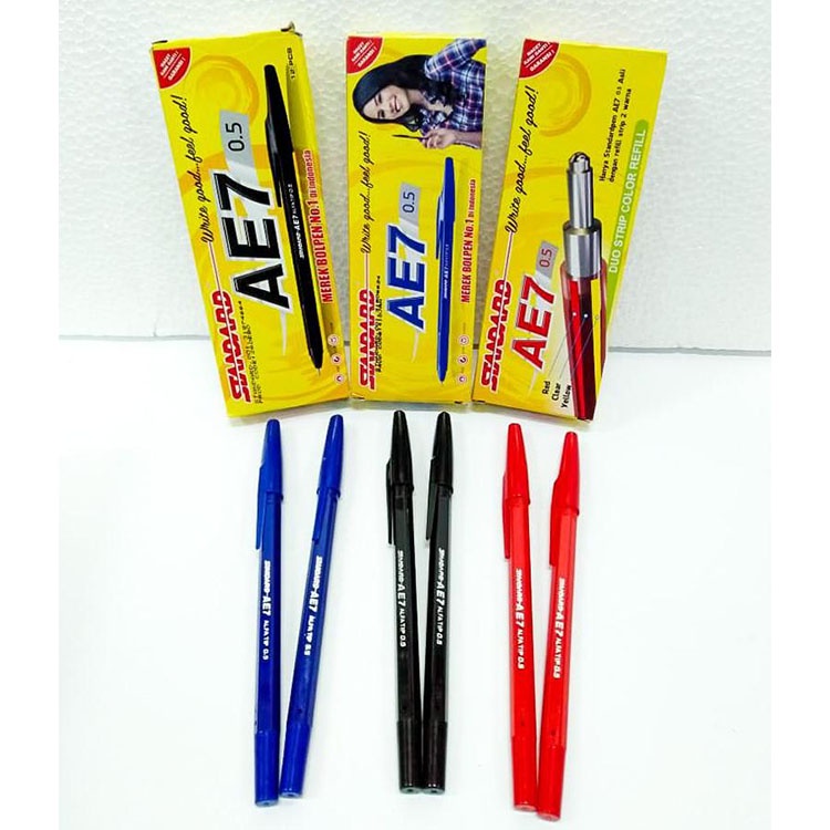 

Pulpen Standard AE7-1 pack isi 12 pcs