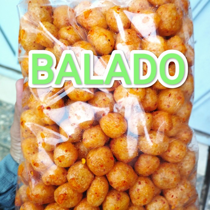 

Endog Lewo Balado dan Pedas 1kg - Emplod Lewo Bulat Balado - Comring Cimol Kering