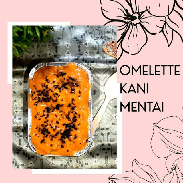 

OMELETTE KANI MENTAI (PO H-1)