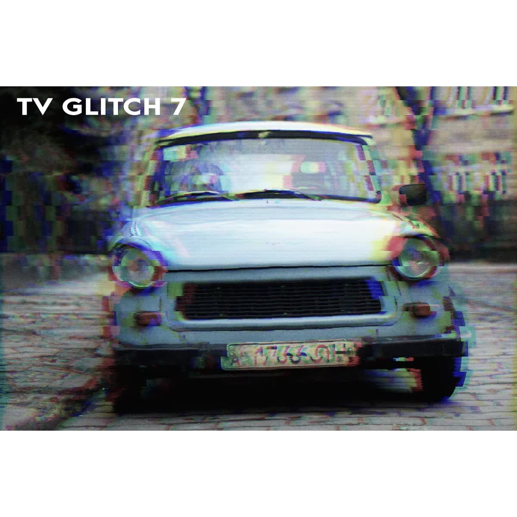 Als Glitch Tv Action Pack Vol 1 - Photoshop Action